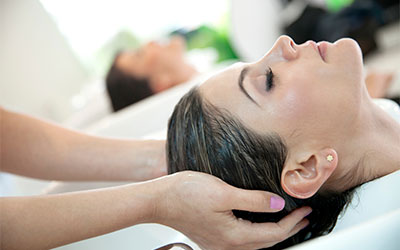 Préparation des cheveux avant coloration