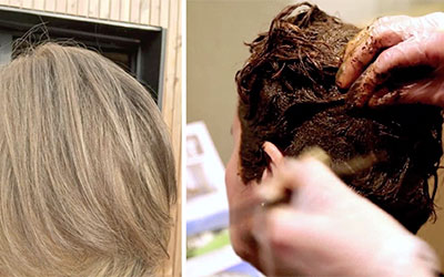 Pose de la coloration végétale Marcapar